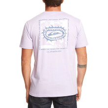 (XL, Purple Rose) Quiksilver Mens Urban Surfin Short Sleeve Crew Neck Cotton T-Shirt Top Tee