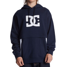 (S, Navy Blazer) DC Shoes Mens Bandwidth Pullover Hooded Sweatshirt Hoody Hoodie - Navy Blazer