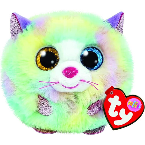Ty Ty Heather Cat Beanie Ball