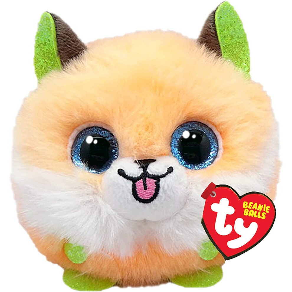 Ty Sherbet Fox Beanie Balls 3"