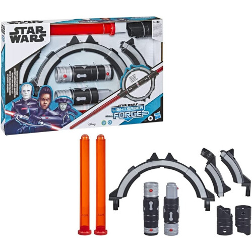 Star Wars SET Masterworks Lightsaber Forge Inquisitor Star Wars con Spada Elettronica Doppia