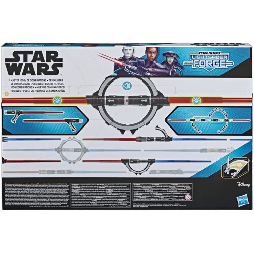Star Wars SET Masterworks Lightsaber Forge Inquisitor Star Wars con Spada Elettronica Doppia 2