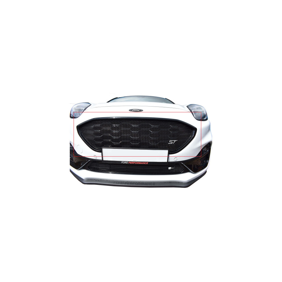 (Black) Ford Puma St - Upper Grille (2020 To ) Black 5060468075410