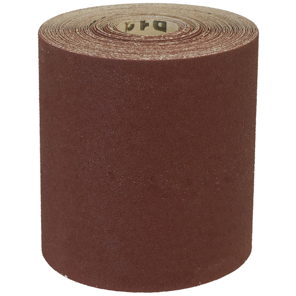 Worksafe Wsr10120 Production Sanding Roll 115Mm X 10M - Fine 120Grit 5055111205092