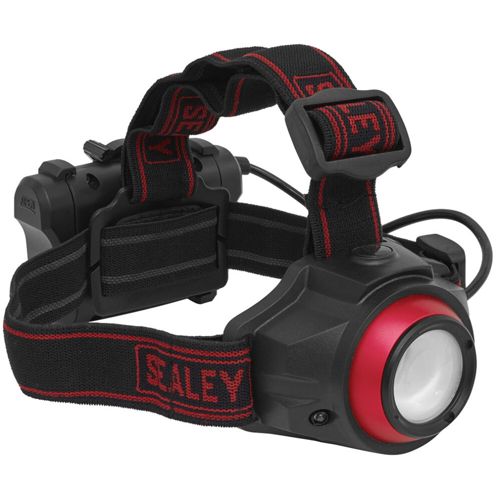 Sealey Ht111r Rechargeable Head Torch 5W Cob Led Auto Sensor