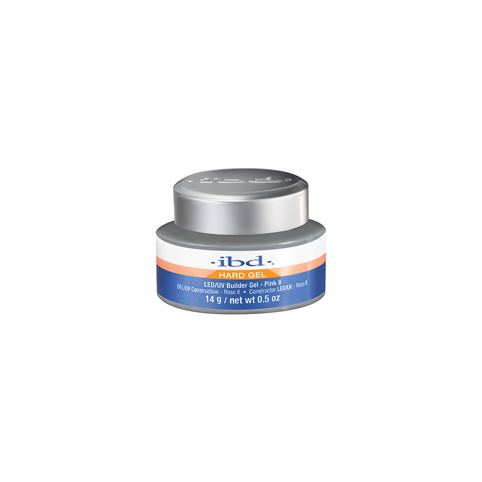 Code 7 - Ibd - Plastic Head Uk Pink Ibd Hard Gel Led/Uv Builder Gel 14G