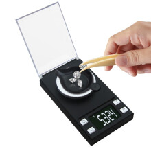 High Precision 0.001g 100g Electronic Jewelry Lab Scales Diamond Gold