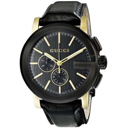 GUCCI YA101203 Gucci G-Chrono Herrenuhr-Schwarz