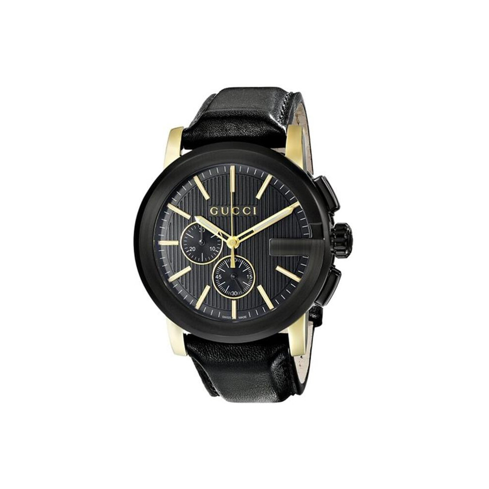 YA101203 Gucci G-Chrono Mens Watch-Black