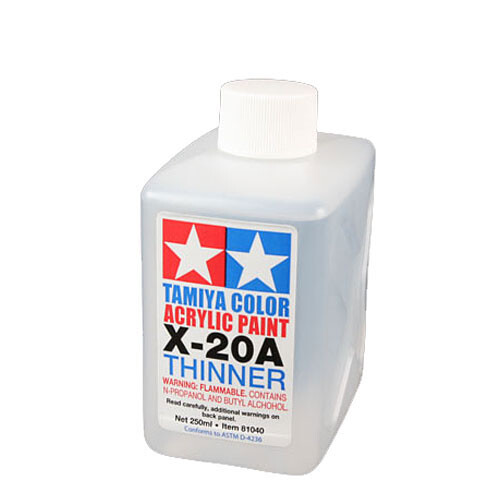 Tamiya TAMIYA 81040 Acrylic Poly Thinners X-20A 250ml