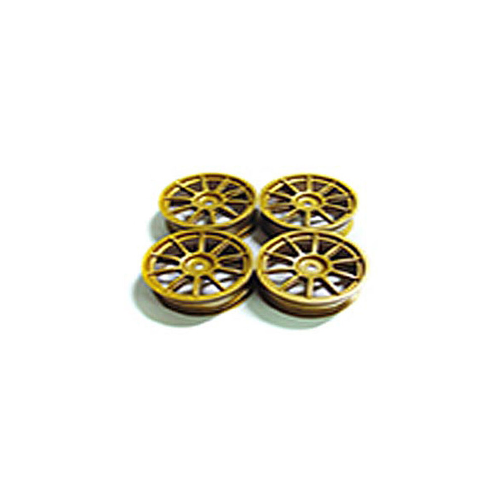 Tamiya 51022 Medium Narrow 10-Spoke Wheels (Offset 0) 4Pcs (Subaru Impreza), Nip