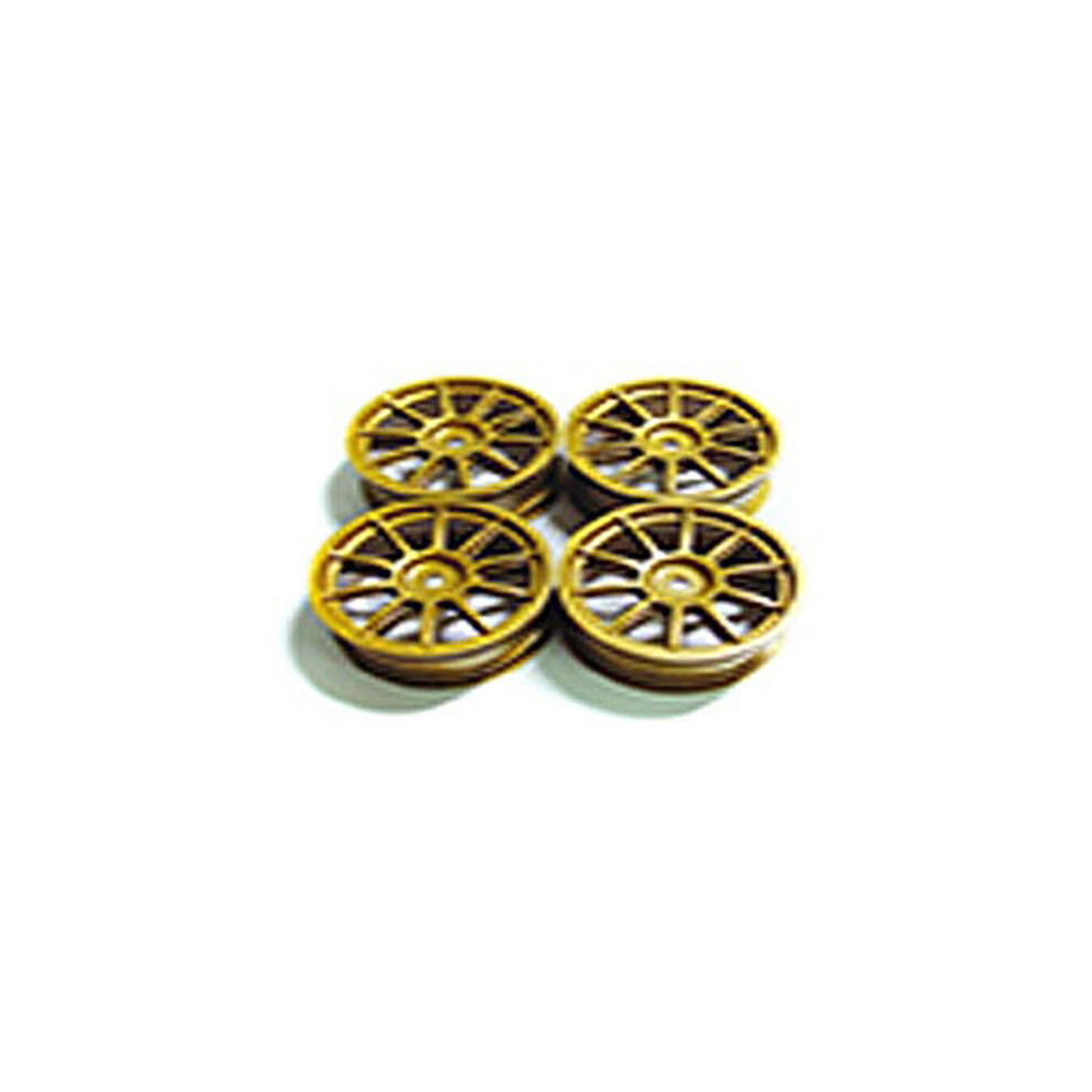 TAMIYA 51022 Medium Narrow 10-Spoke Wheels (Offset 0) 4Pcs (Subaru Impreza), NIP