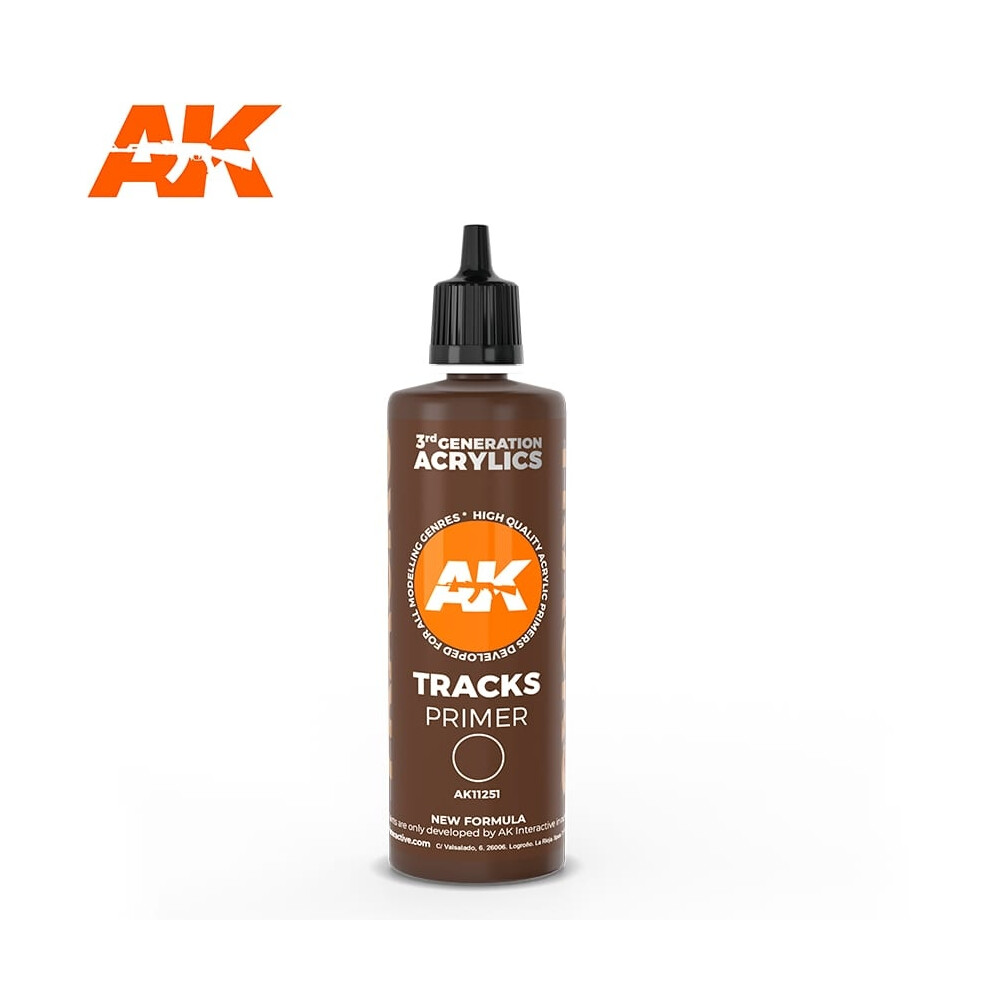 Ak Interactive Ak11251 - Tracks Surface Primer 100Ml Large