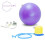 55Cm Yoga Ball Home Fitness Pilates Gym Exercise Workout 5