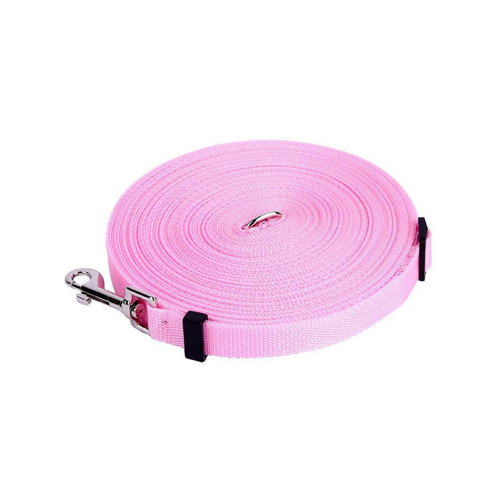 (Pink, XL) Light Nylon Dog Leash