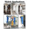 (5 Stepladder) Step Ladder Aluminium Telescopic Ladder Foldable A Frame Stepladder 12