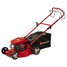 Einhell Self-Propelled Petrol Lawn Mower - 46cm Cutting Width, 4-Stroke Engine, 50 L Grass Box, 9 Cutting Height Levels