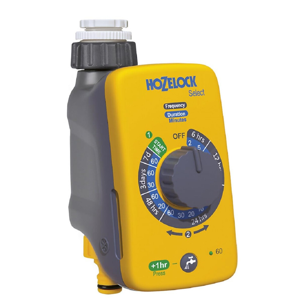 HOZELOCK - Watering Timer Sensor Controller : Automatic and Easy Watering With Its Light Sensor, Daily Watering At Sunrise And/or Sunset, [2212 0000]