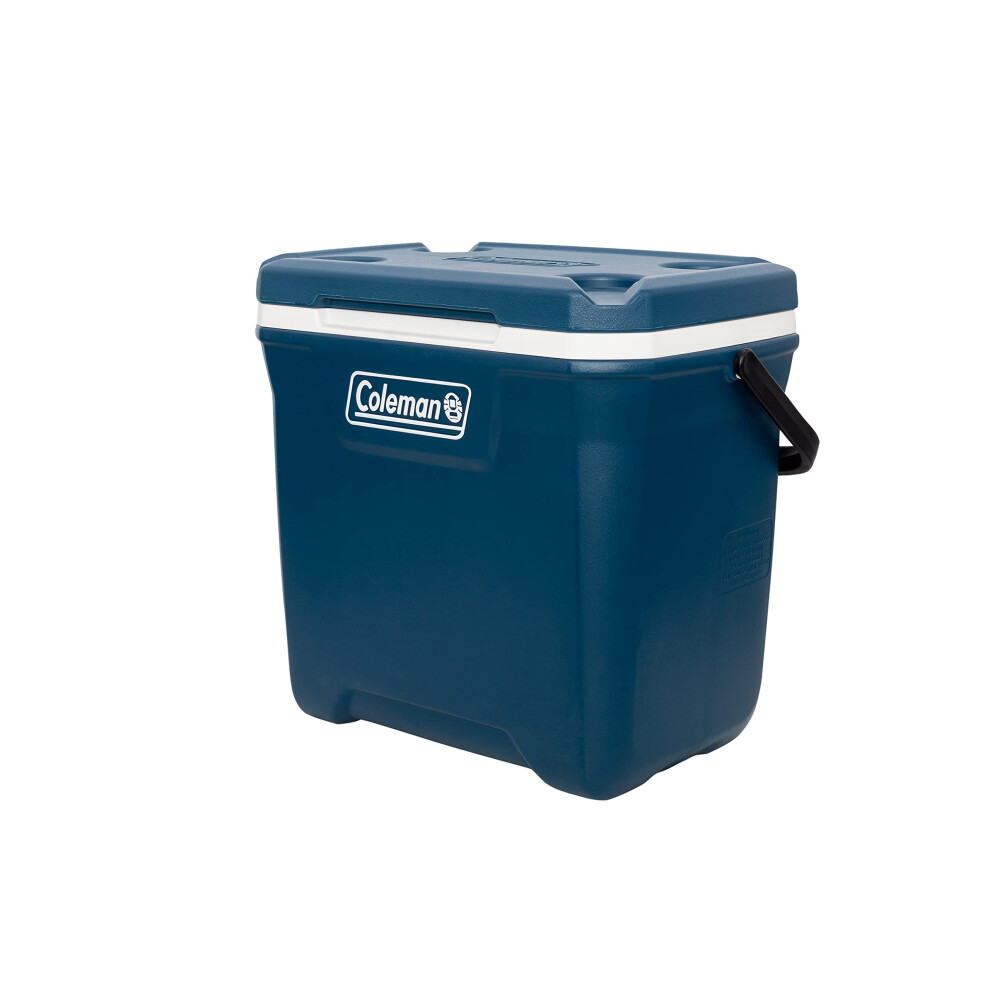 Coleman Unisex Xtreme Cooler, Large Ice Box Capacity, PU Full Foam Insulation, Cools Up To 3 days, Portable Cool Box, Perfect for Camping, Blue, 26 L