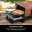 Teenage Mutant Ninja Turtles Ninja Woodfire Electric Outdoor Oven, 8-in-1 Pizza Oven, High-Heat Roaster & BBQ Smoker with Roast Rack, Pro-Heat Tray, Pizza Stone 5