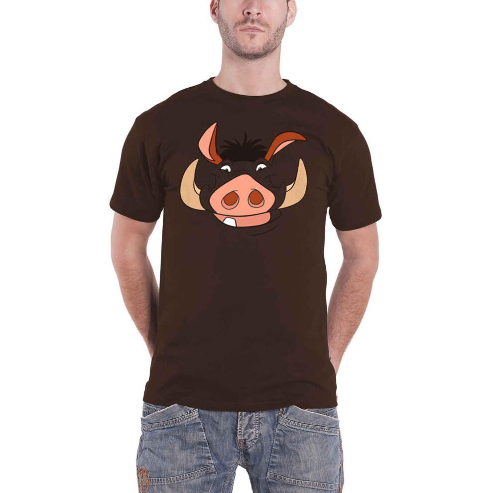 Lion King Pumbaa Face T Shirt