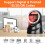Tera Pro 2D QR Desktop Barcode Scanner Omnidirectional Adjustable Scan Head, USB Wired Handsfree Platform Automatic Bar Code Reader, 9100 4