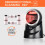 Tera Pro 2D QR Desktop Barcode Scanner Omnidirectional Adjustable Scan Head, USB Wired Handsfree Platform Automatic Bar Code Reader, 9100 6