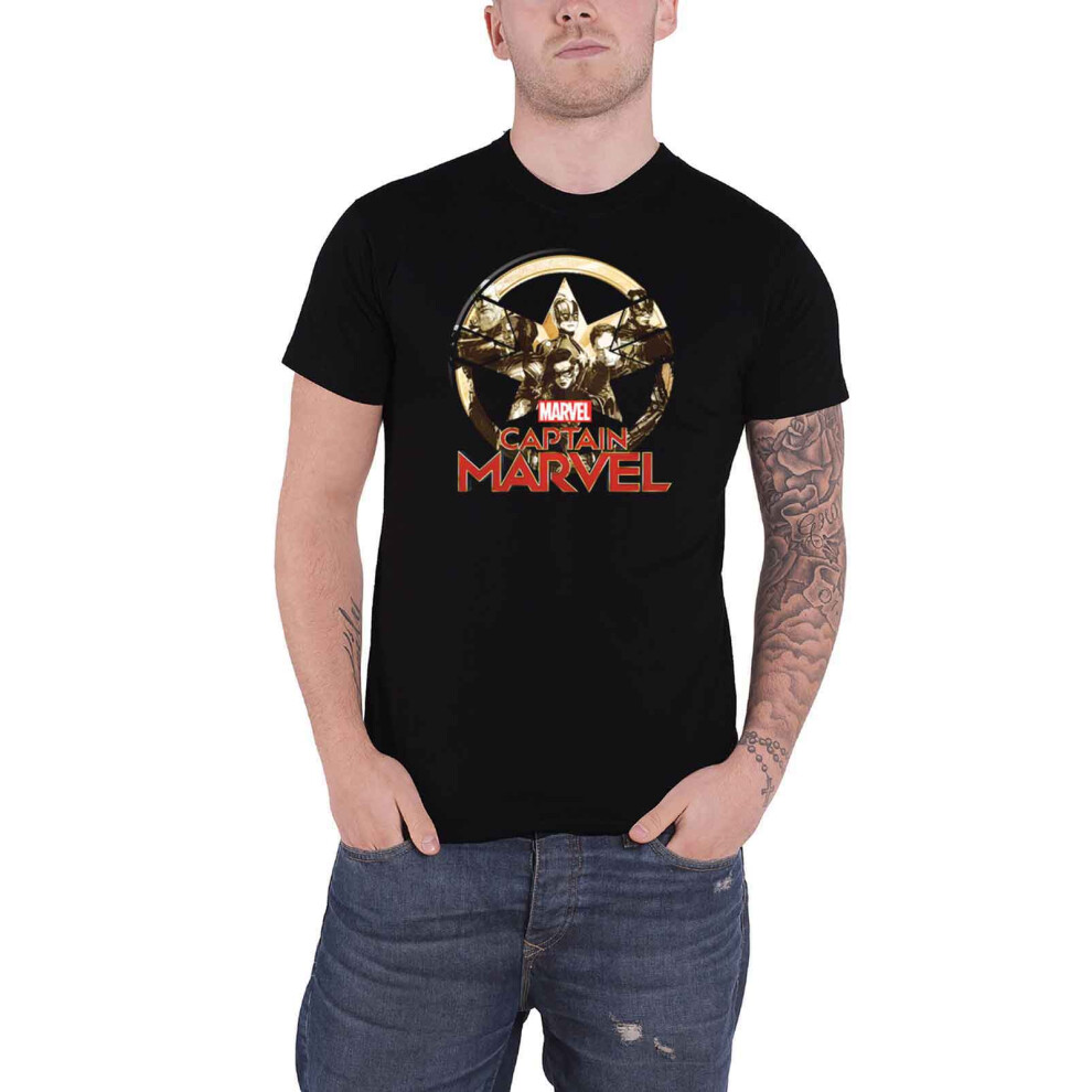 Captain Marvel Characters T Shirt