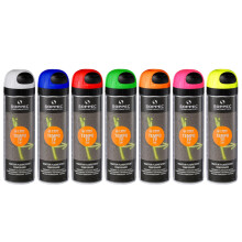 (Red) Soppec 500ml Tempo TP Temporary Short Term Marking Paint