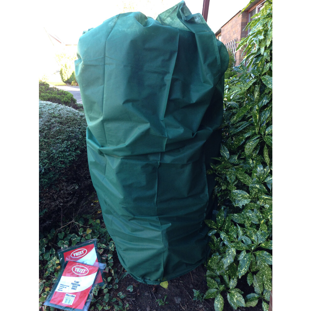 (Medium(105cm80cm), 3) Heavy Duty 35gsm Frost Protection Fleece Plant Covers Warming Jacket Bush Tree Protector