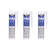 3x Bond It Grey HA6 RTV Silicone Sealant Marine Aquarium Safe Water Fish Tank
