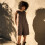 (COFFEE, S) Solid Color Crewneck Sleeveless Casual Loose Rompers 1