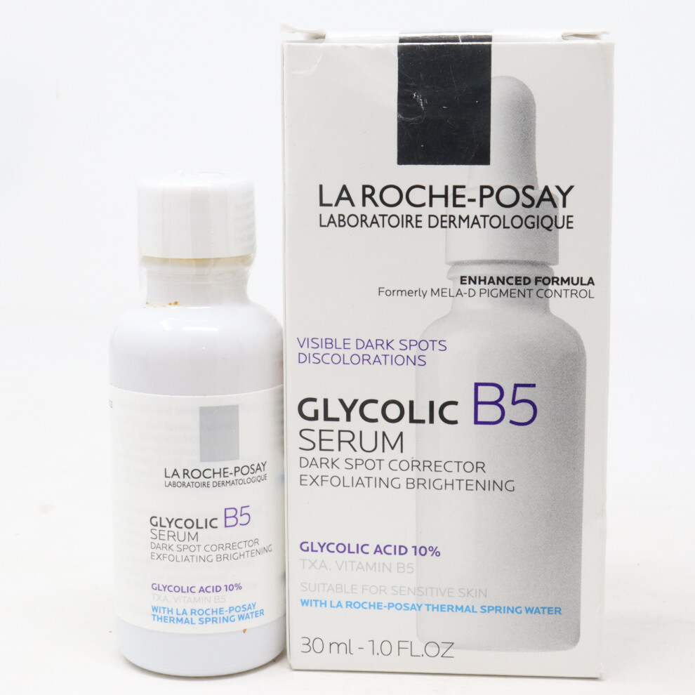 La Roche-Posay Glycolic B5 Dark Spot Corrector Serum  1.0oz/30ml New With Box