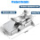 (1X) BuddySew Magnetic Seam Guide for All Sewing MachineHems Sewing Ruler Universal 7