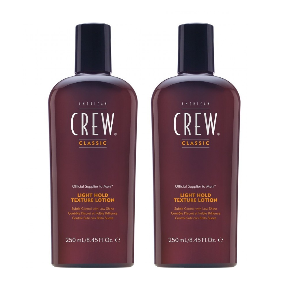 American Crew Light Hold Texture Lotion 250ml x2