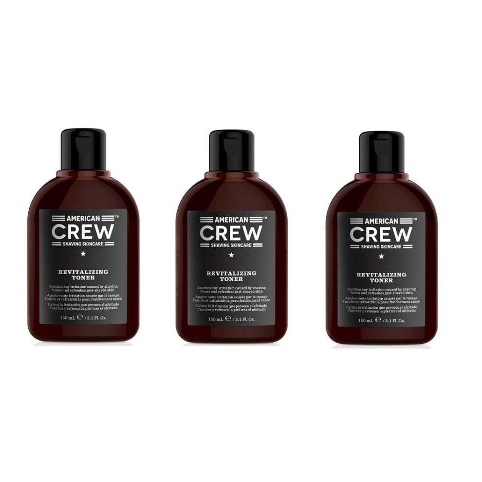 American Crew Revitalising Toner 150ml x3