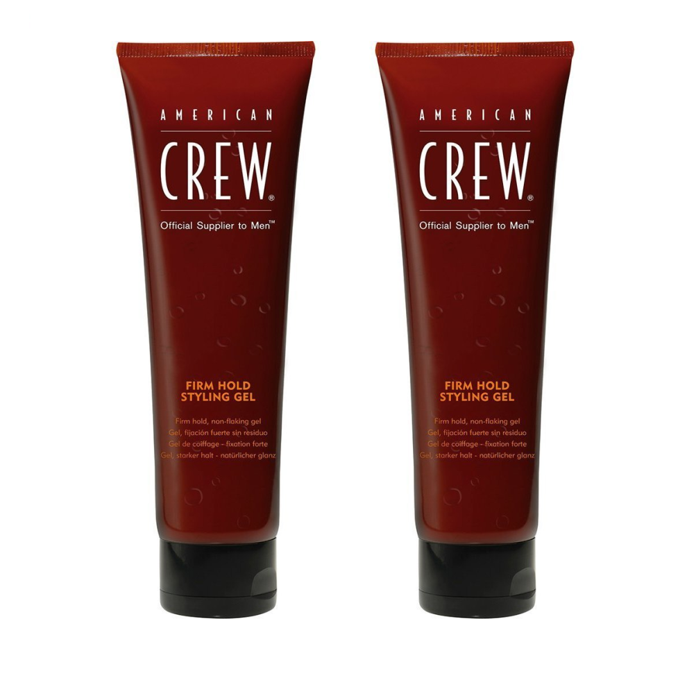 American Crew Firm Hold Styling Gel 250ml x2
