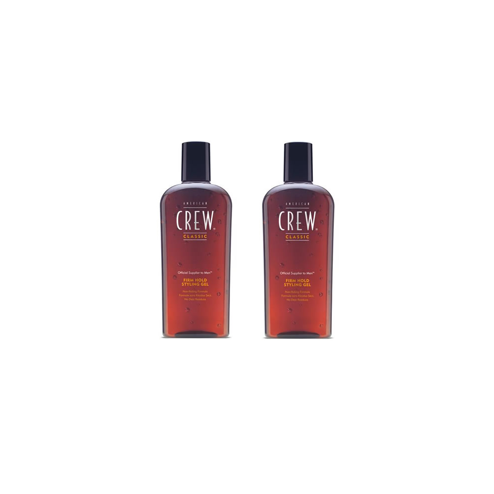 American Crew Firm Hold Styling Gel 1 Litre x2