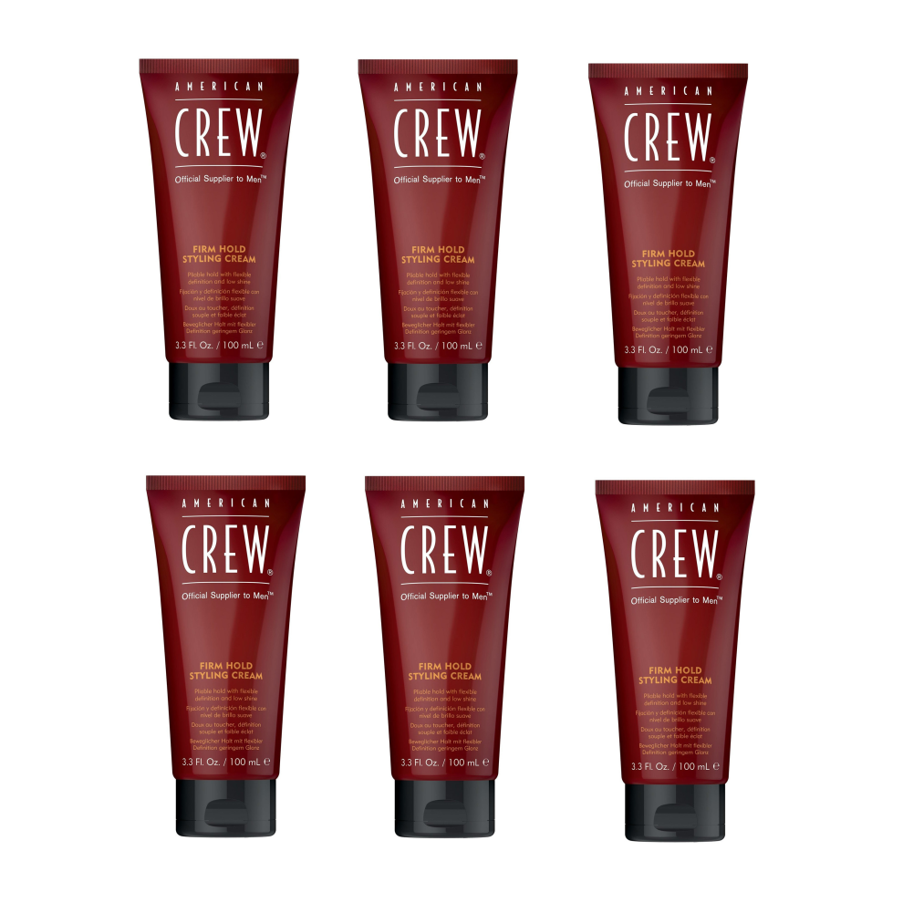 American Crew Firm Hold Styling Cream 100ml x6