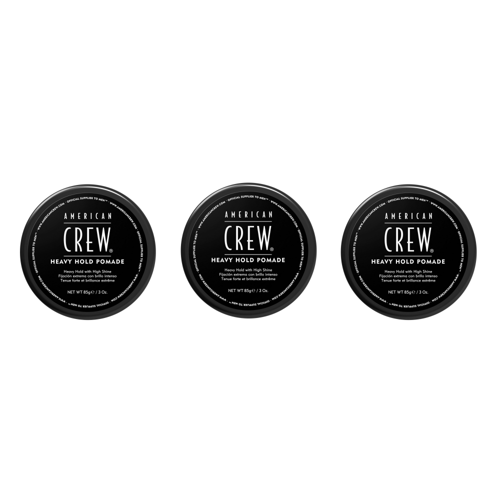 American Crew Heavy Hold Pomade 85g x3