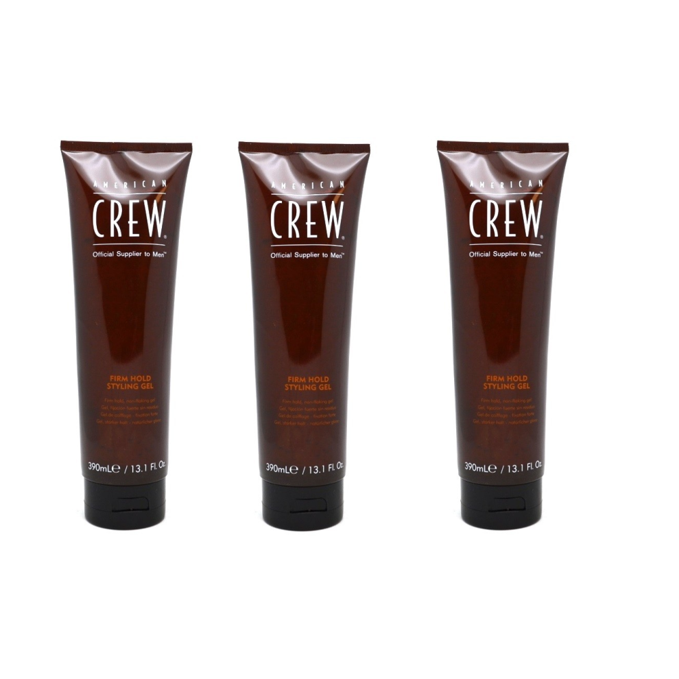 American Crew Light Hold Styling Gel 390ml x3