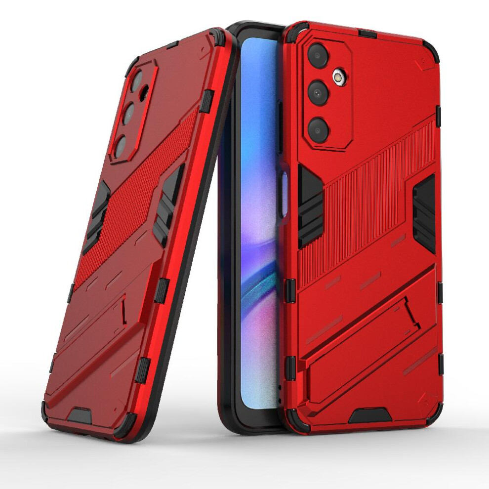 (Red) Case For Samsung Galaxy A05s Rugged Military Protective Cover Kickstand Red 764762590352