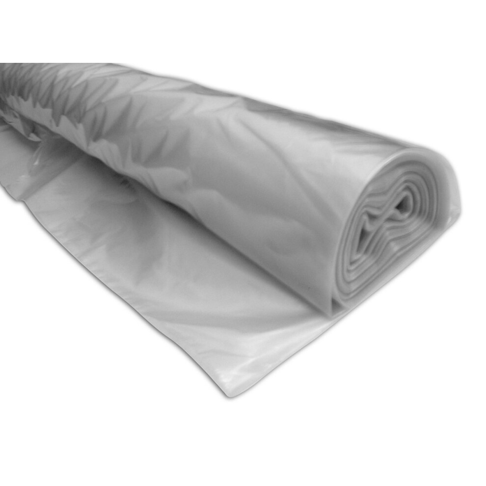 Clear Builders Decorators Polythene Dust Protective Sheet TPS Polythene 4m x 25m