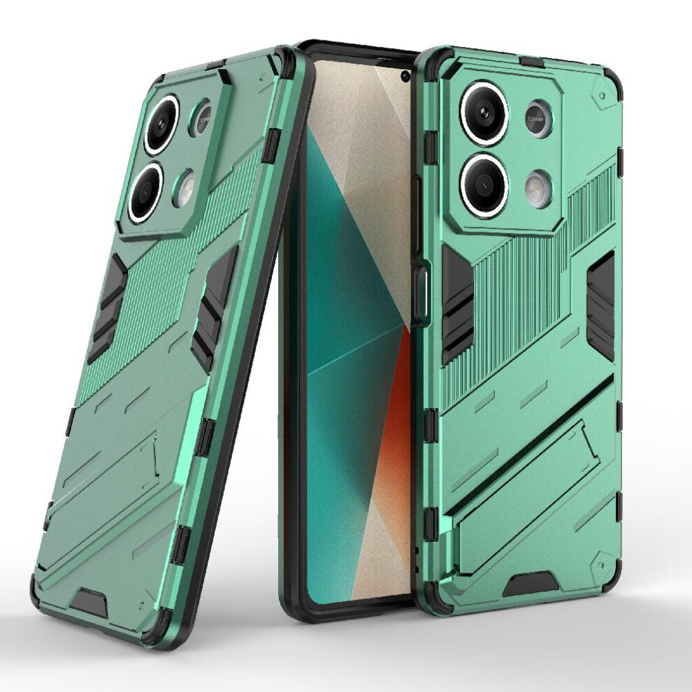 (Green) Case For Xiaomi Redmi Note 13 5G Rugged Military Kickstand Protective Cover Green 764762592189