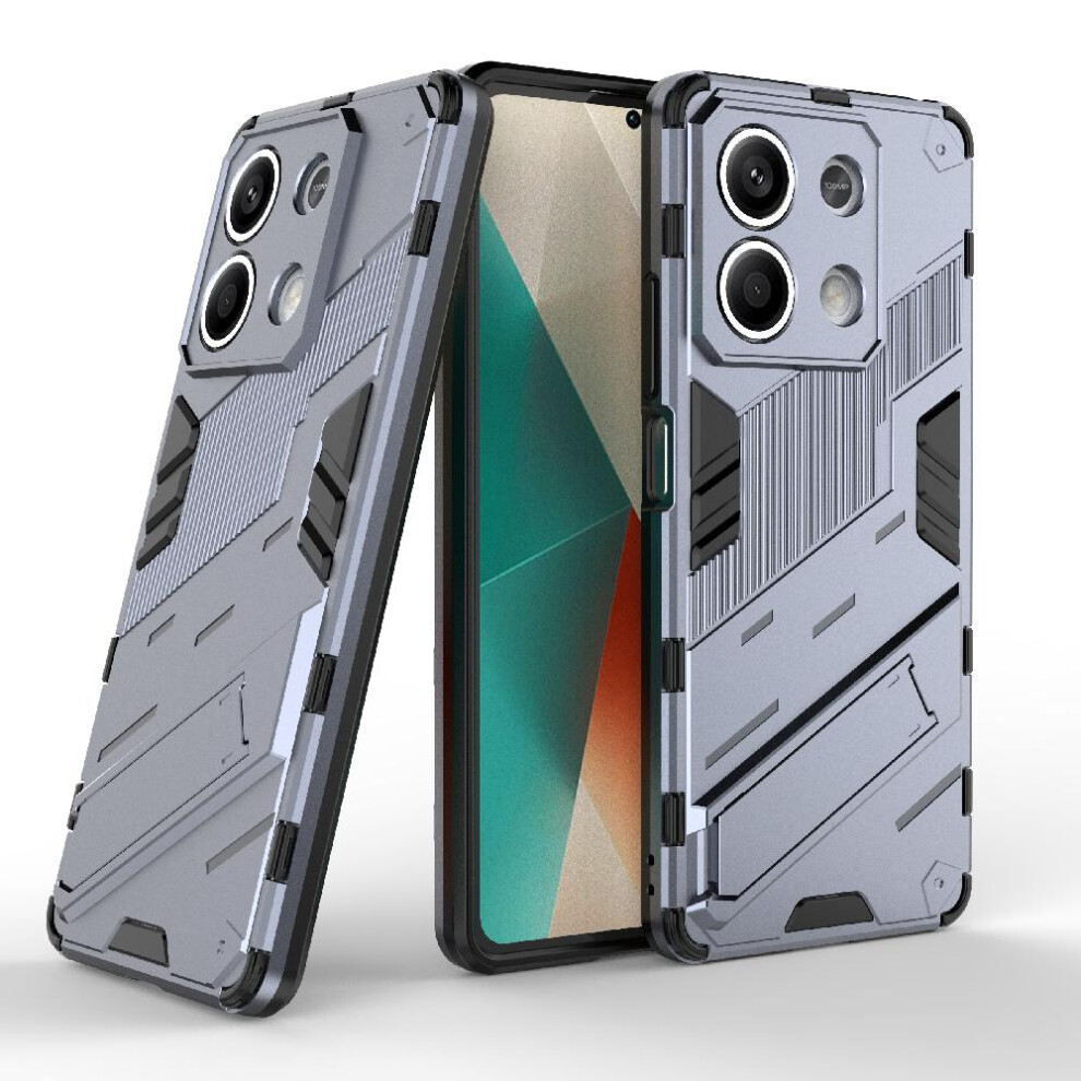 ( ) Case For Xiaomi Redmi Note 13 5G Rugged Military Kickstand Protective Cover Gray 764762592172