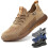 Mens Safety Shoes Steel Toe Cap Work Boots Women Lightweight Safety Trainers 2