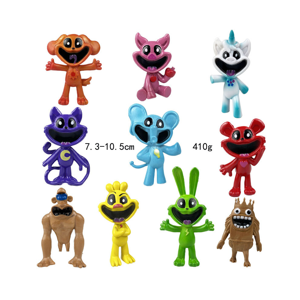 Photos - Action Figures / Transformers ) Smiling critters Action Figures Model Kids Toys UK(B(10PCS/SET)