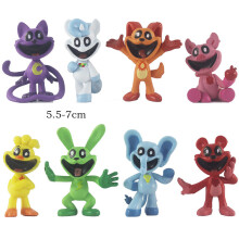 8PCS/SET Smiling critters Action Figures Model Kids Toys UK SALE