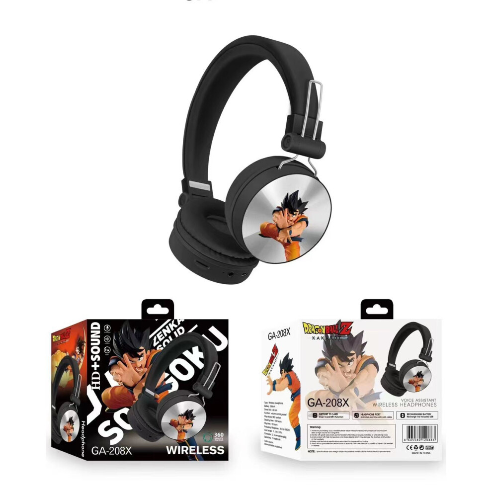 (Cartoon 01) Kids Headset Cartoon Wireless Bluetooth Headphones 6216101309339
