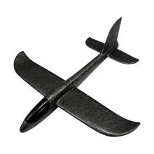 (Black) Childrens Hand Gliding Foam Aircraft Toys Outdoor Parentchild Interaction